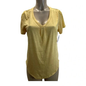89th + Madison Size Medium Short Sleeve with Details on Shoulders.New With Tags